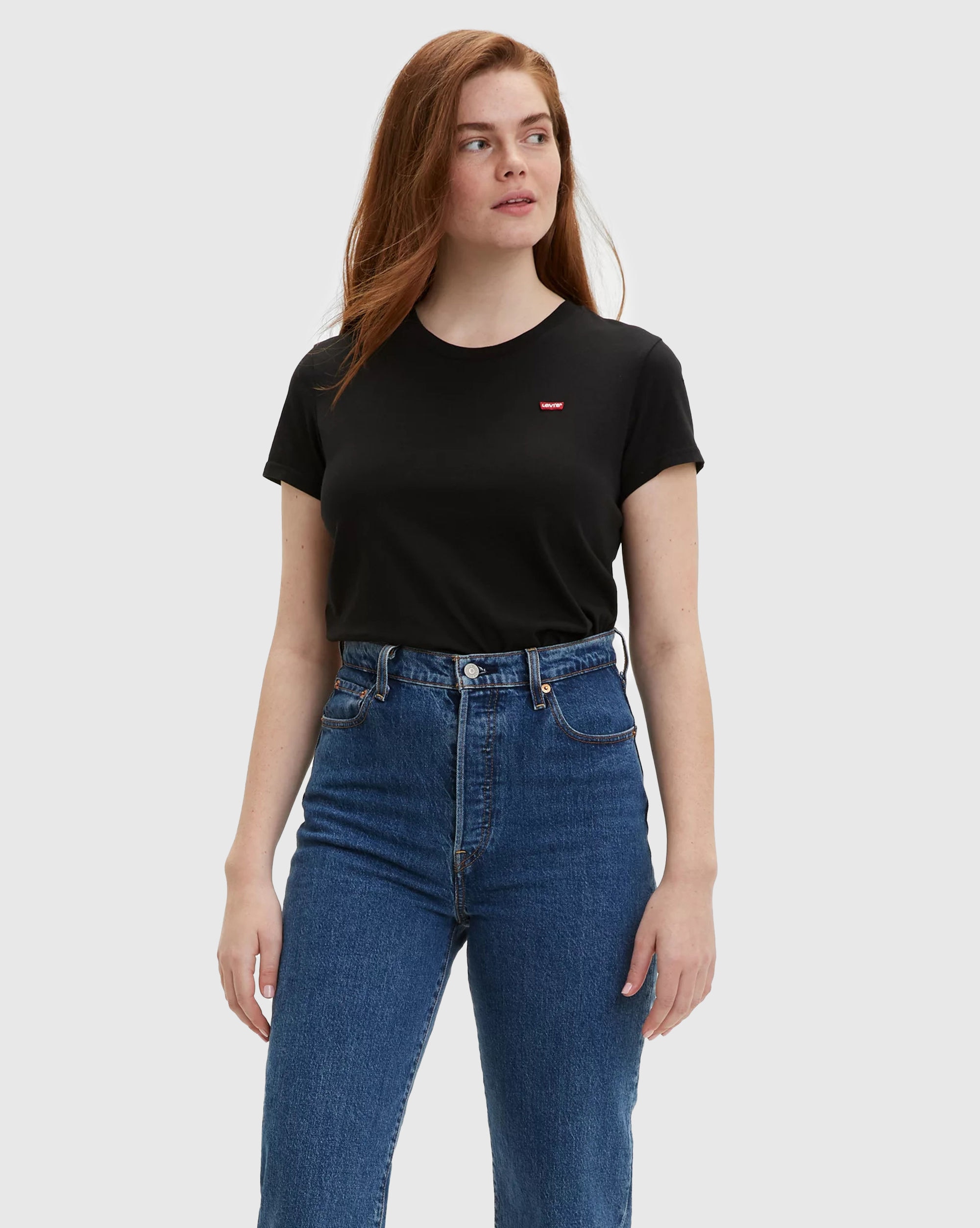 Levi's T-Shirt Perfect Tee Nero Donna