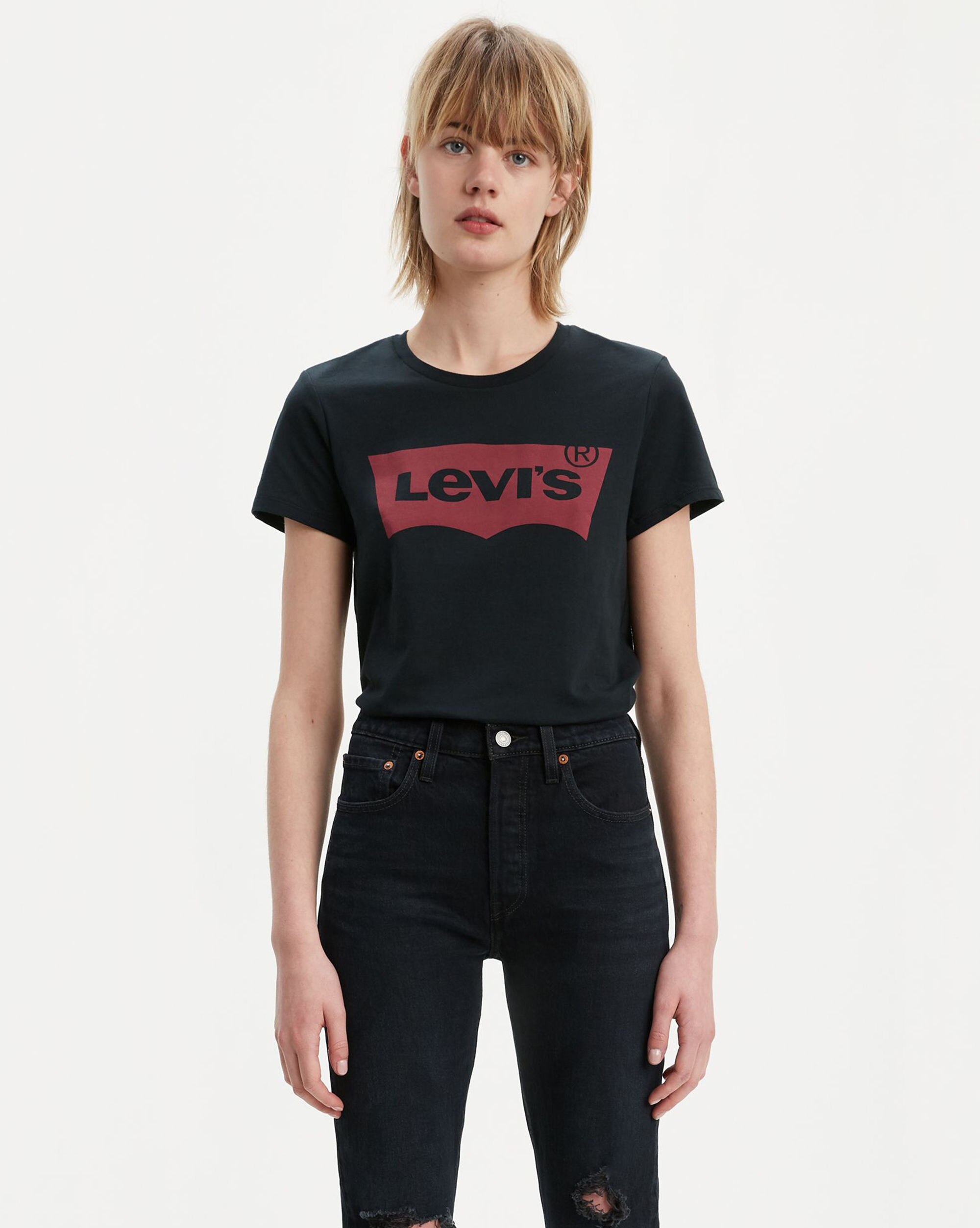 Levi's The Perfect T-Shirt Nero Donna