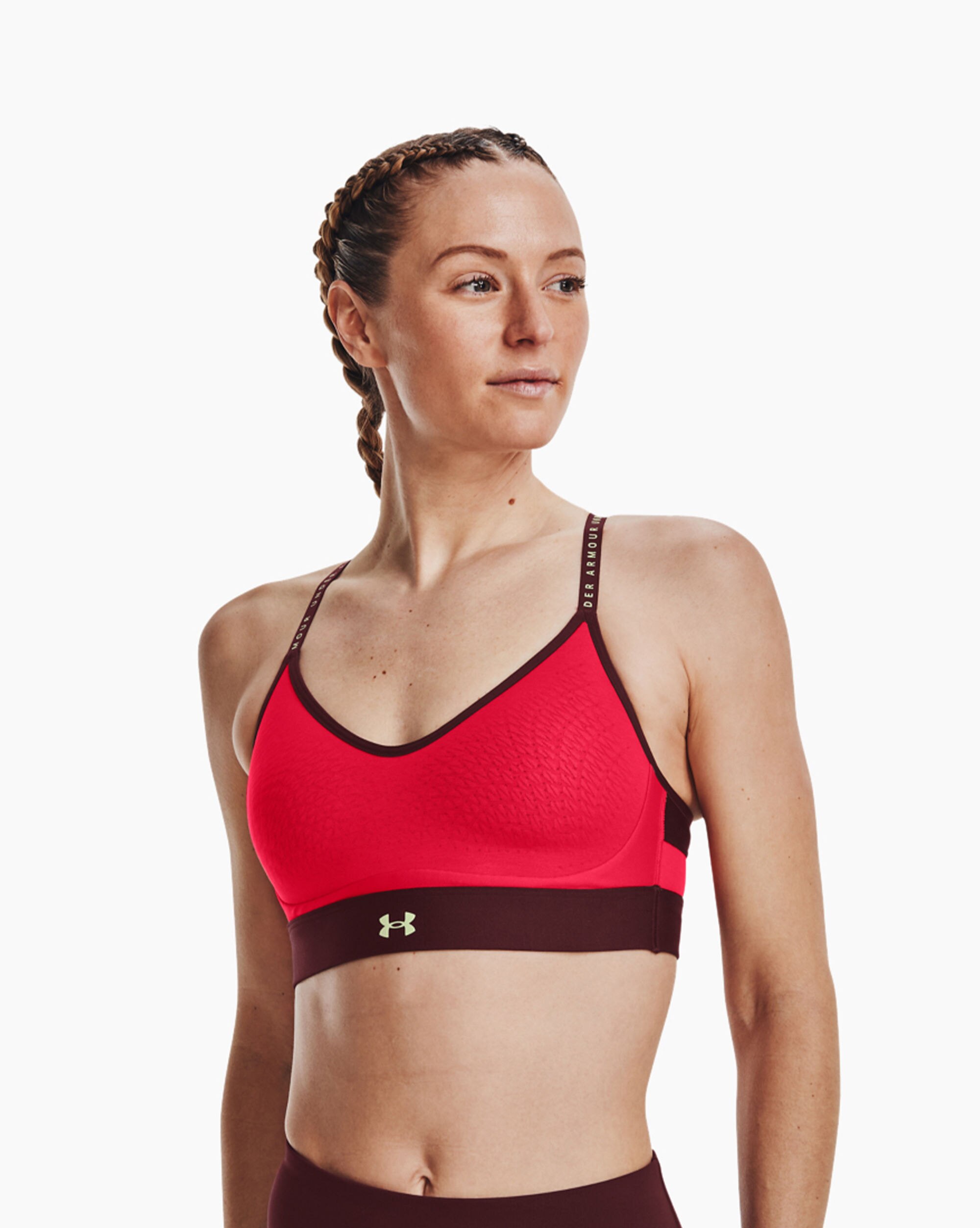 Under Armour Bra Infinity Low Rosso Donna