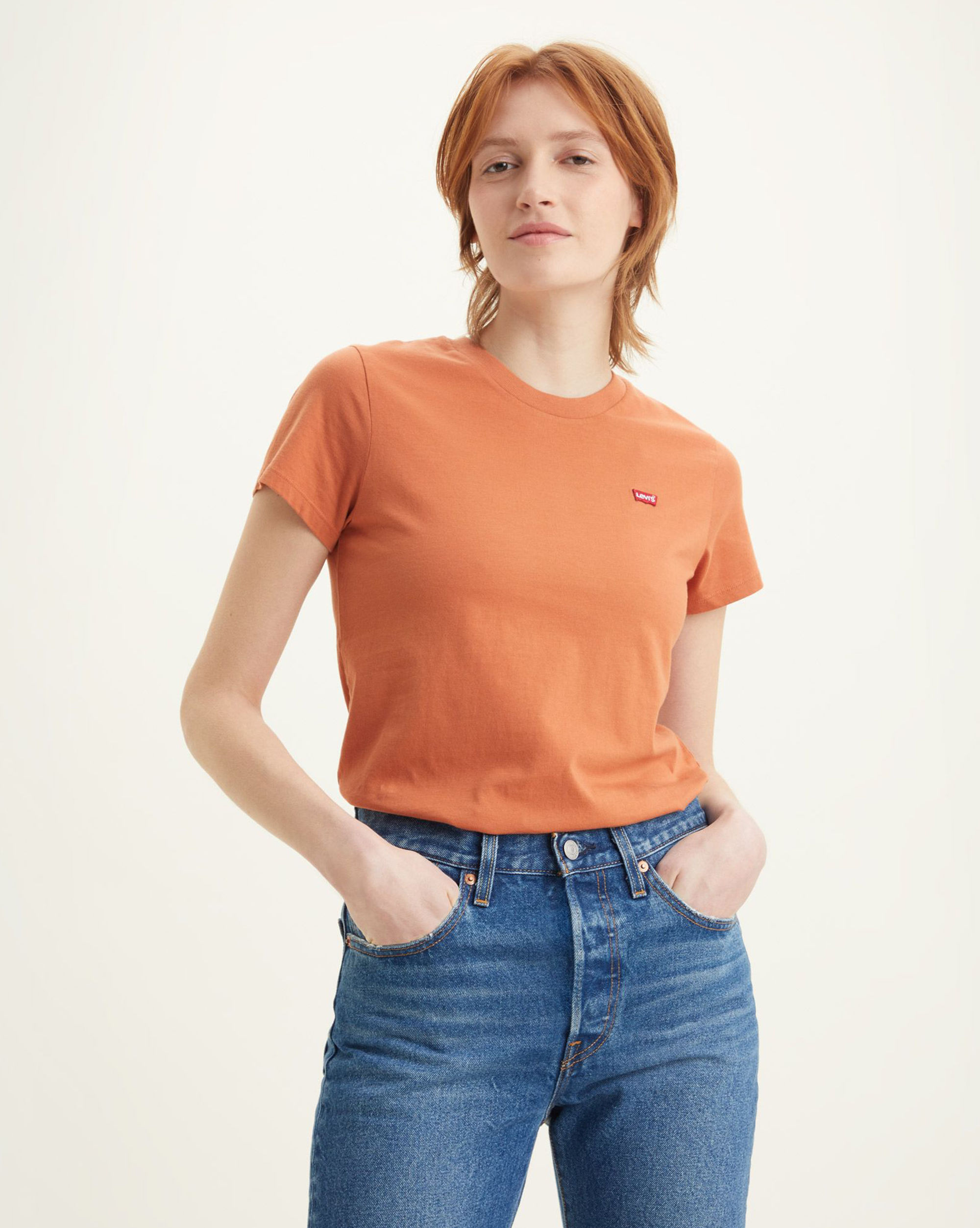 Levi's Perfect T-Shirt Rosso Donna
