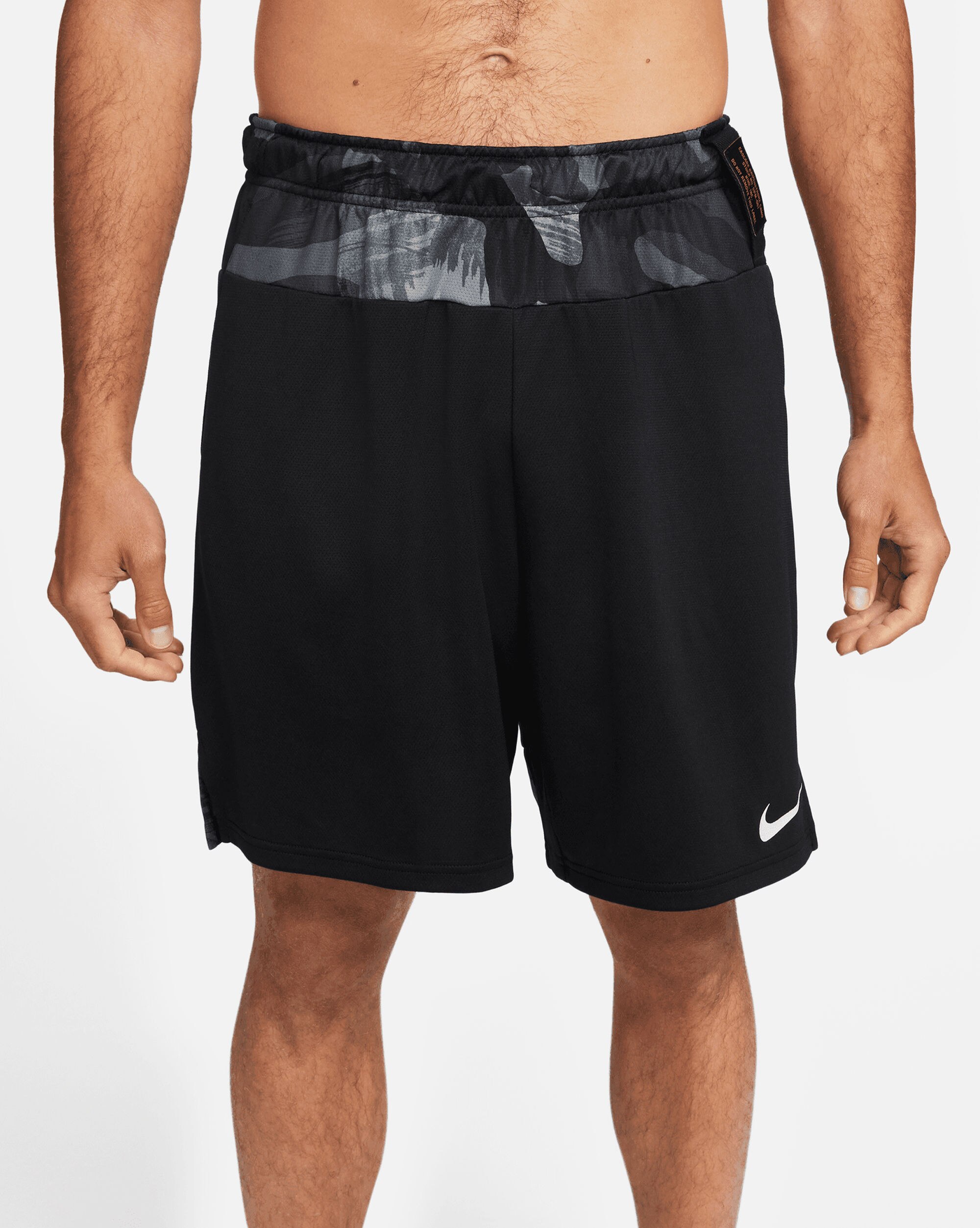Nike Dri-FIT Shorts Knit 6.0 Camo Nero Uomo