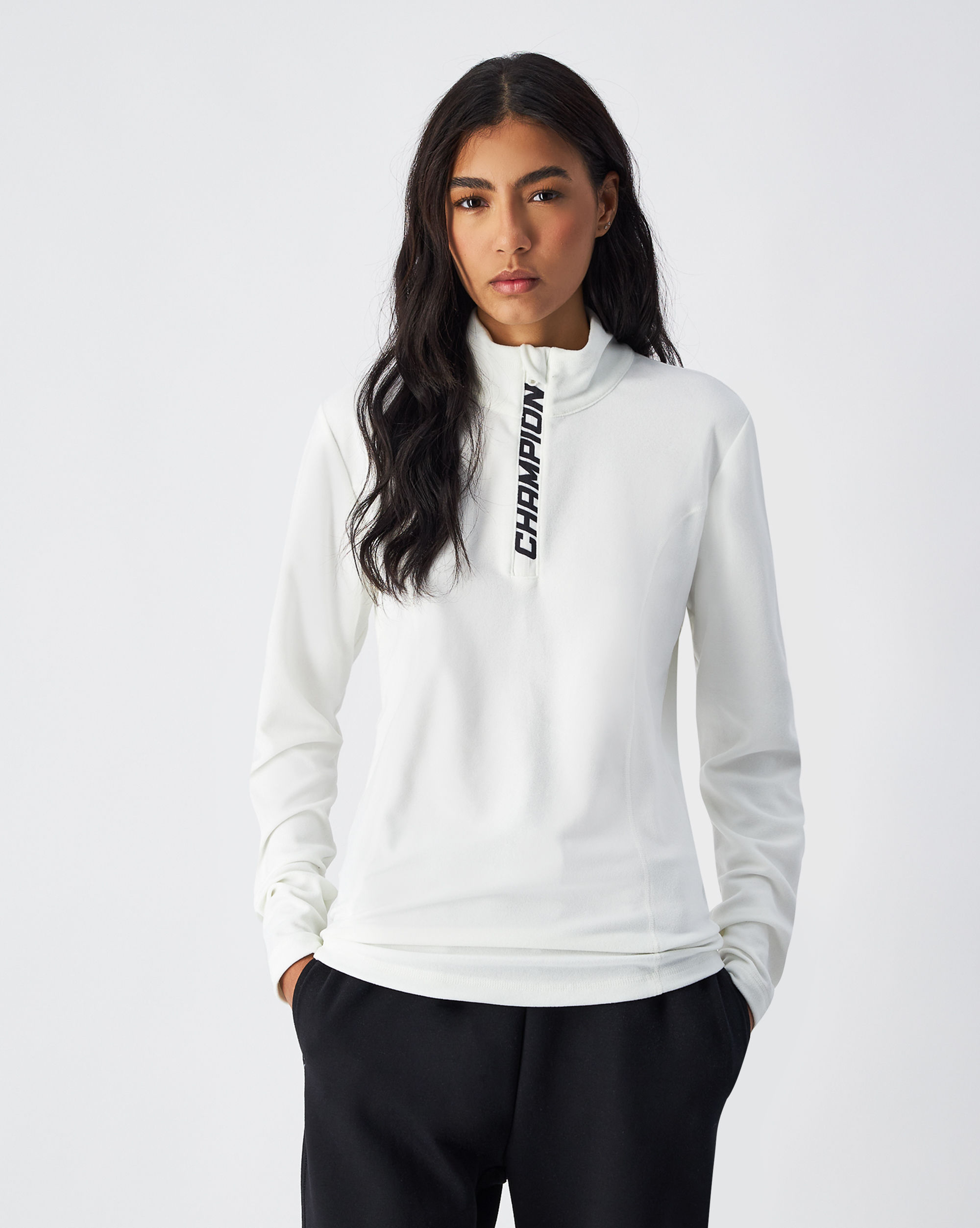 Micro Polar Fleece C-Tech Bianco Donna