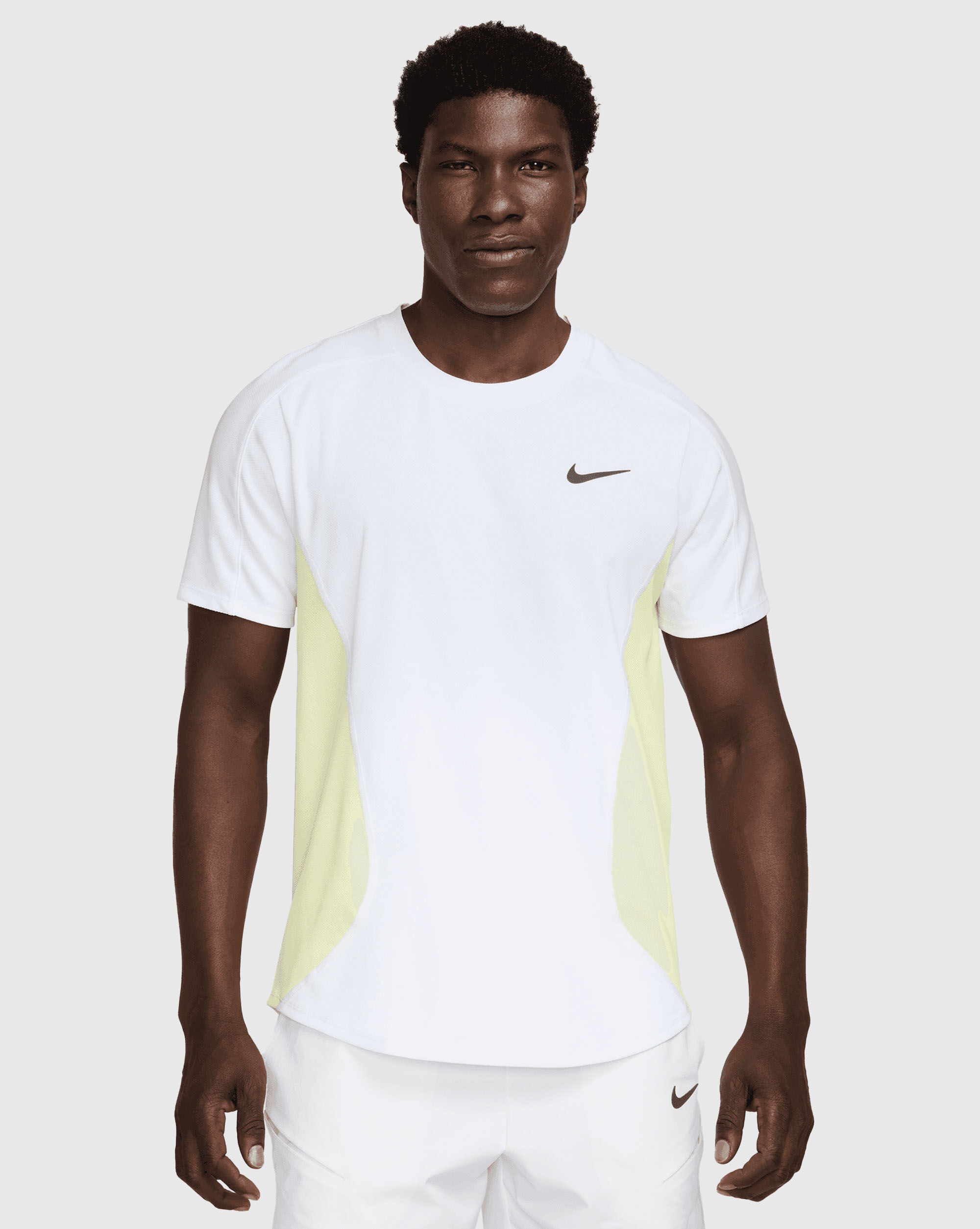 Maglia Da Tennis Dri-Fit Bianco Uomo