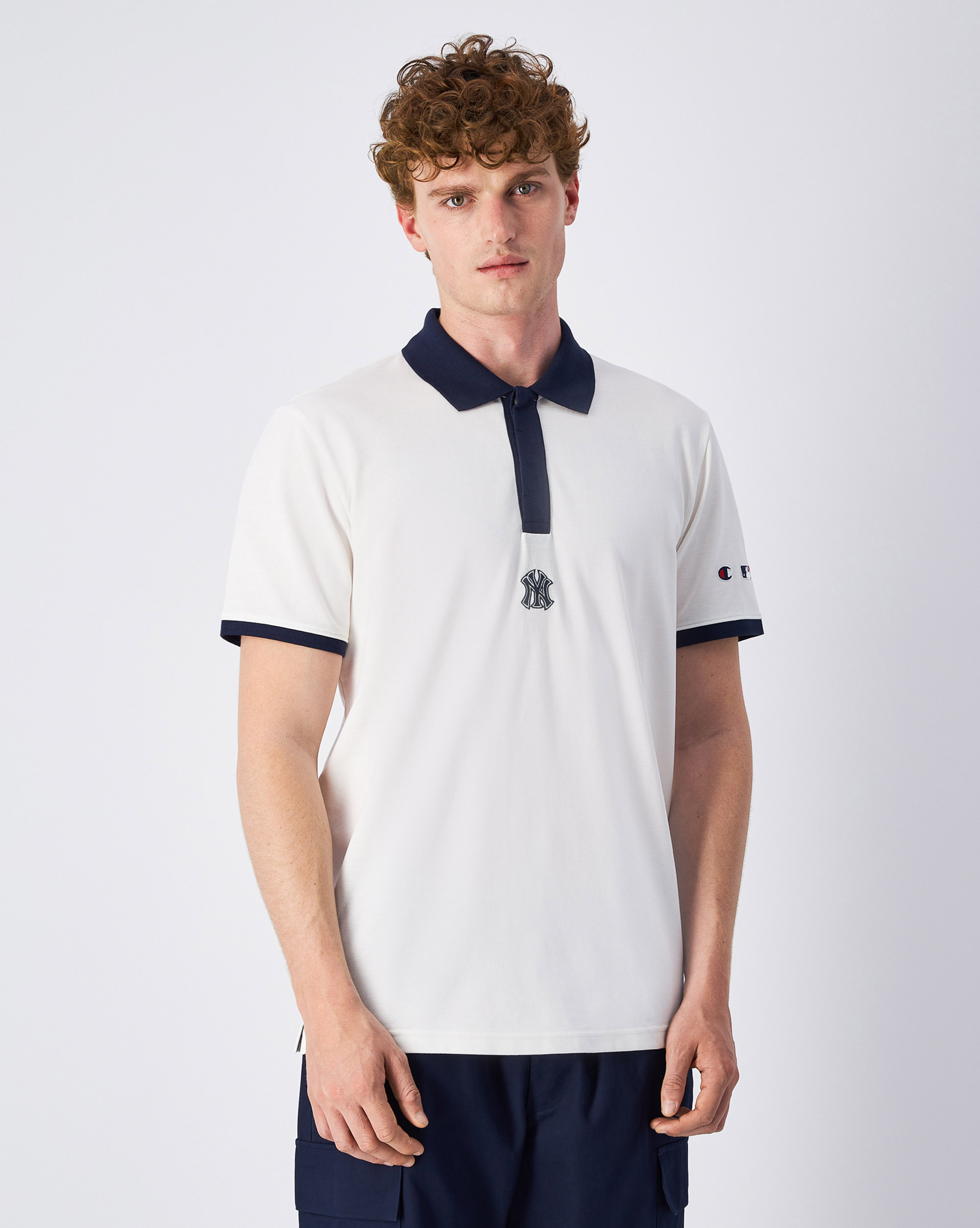 Polo MLB Bianco Uomo