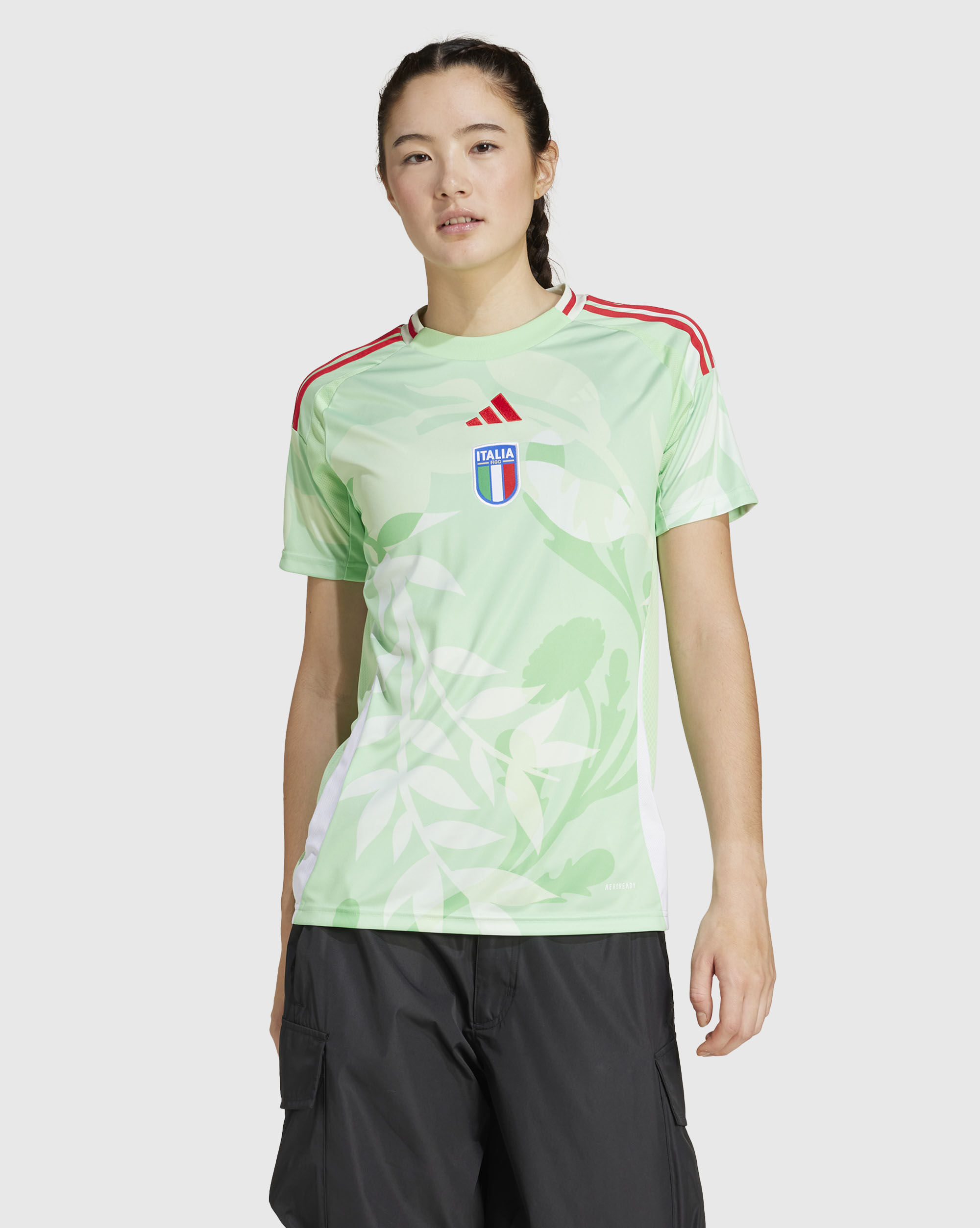 Italia Maglia Away 25 (Women's Team) Verde Donna