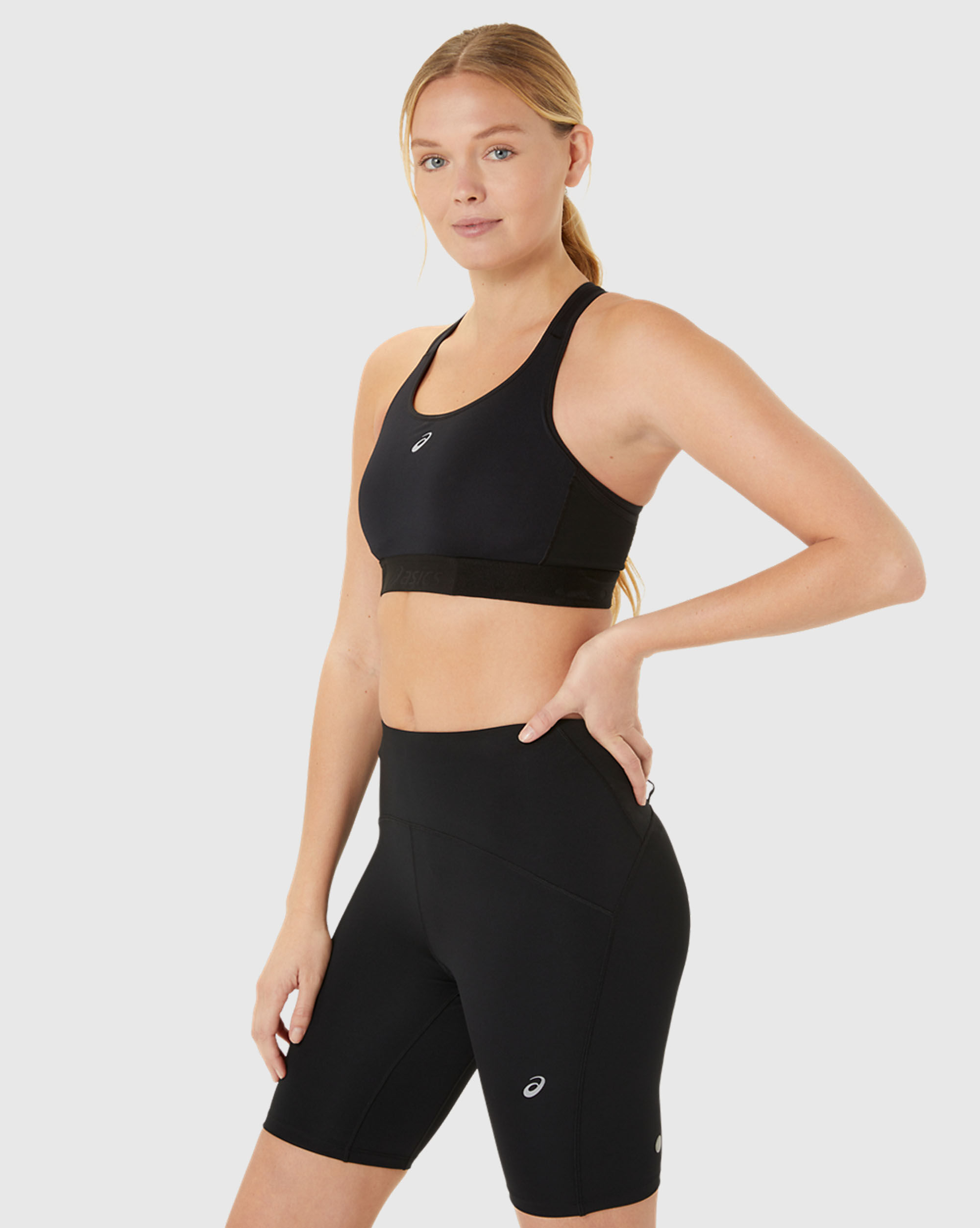 Bra Sportivo Road Compression Nero Donna