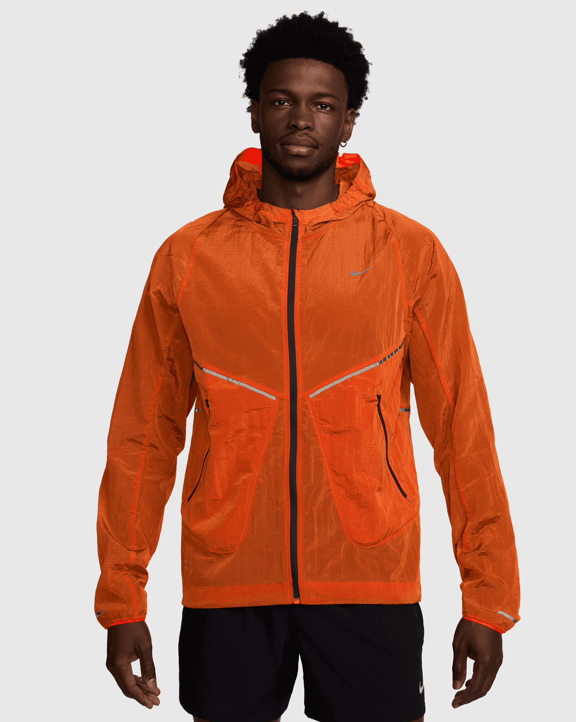 Giacca Running Division Repel Rosso Uomo