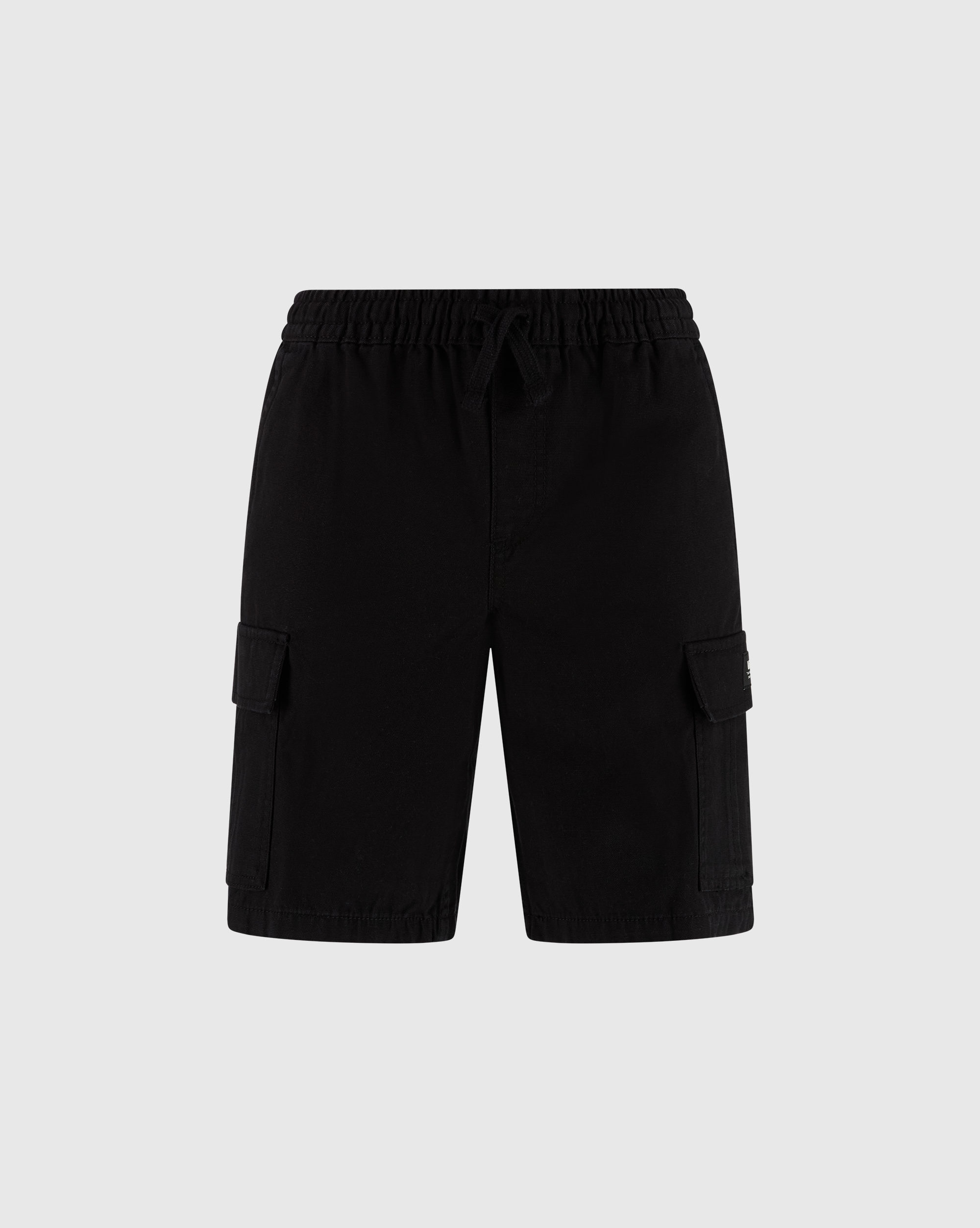 Vans Pantaloncini Cargo Con Vita Elastica Nero Bambino