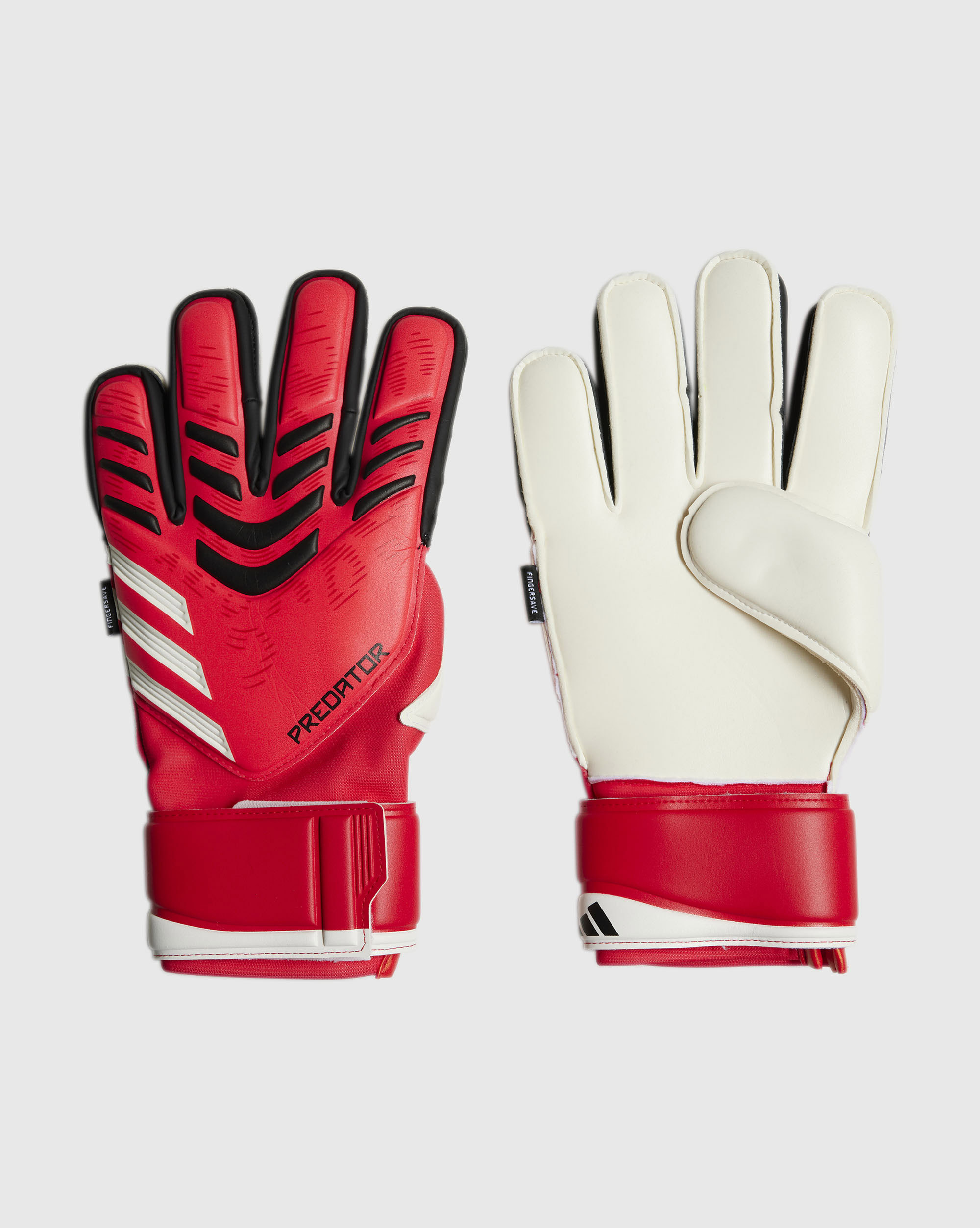 Guanti da portiere Predator Match Fingersave Viola Uomo