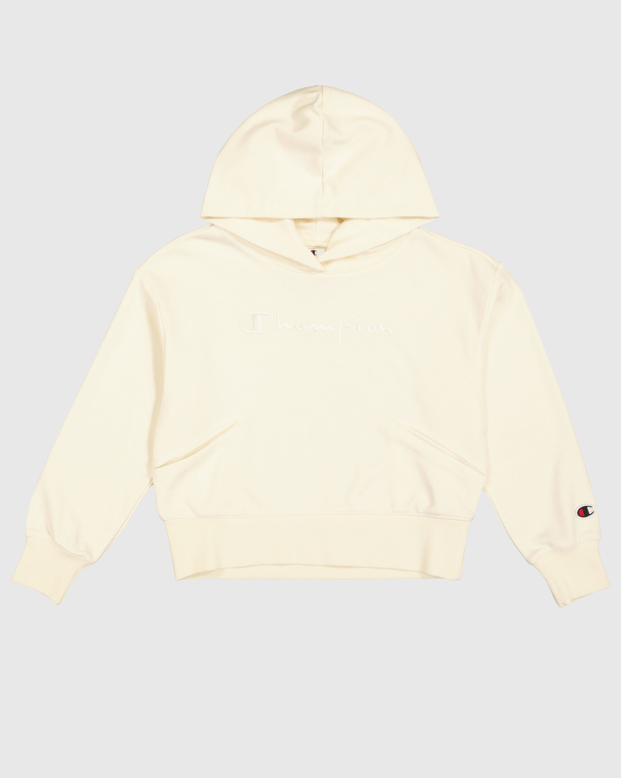 Felpa Con Cappuccio Icons Bianco Bambina