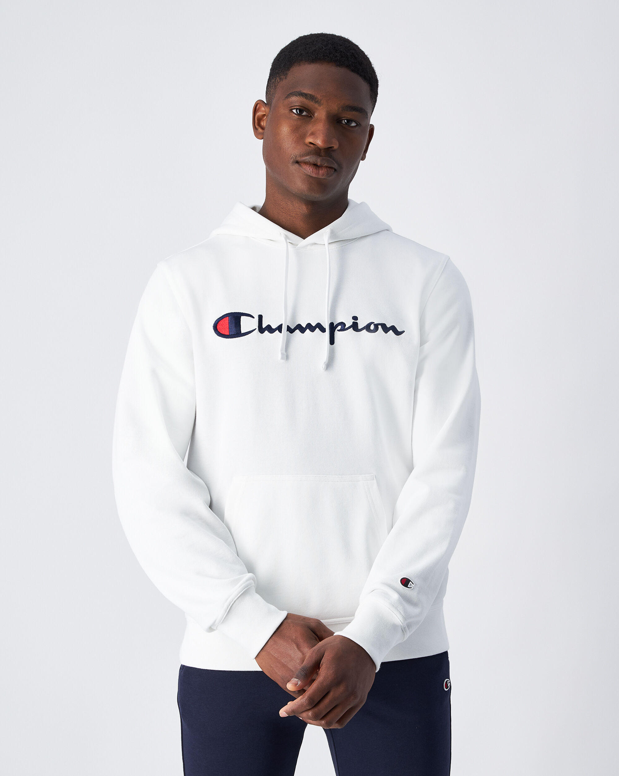 Felpa Con Cappuccio Icons Bianco Uomo