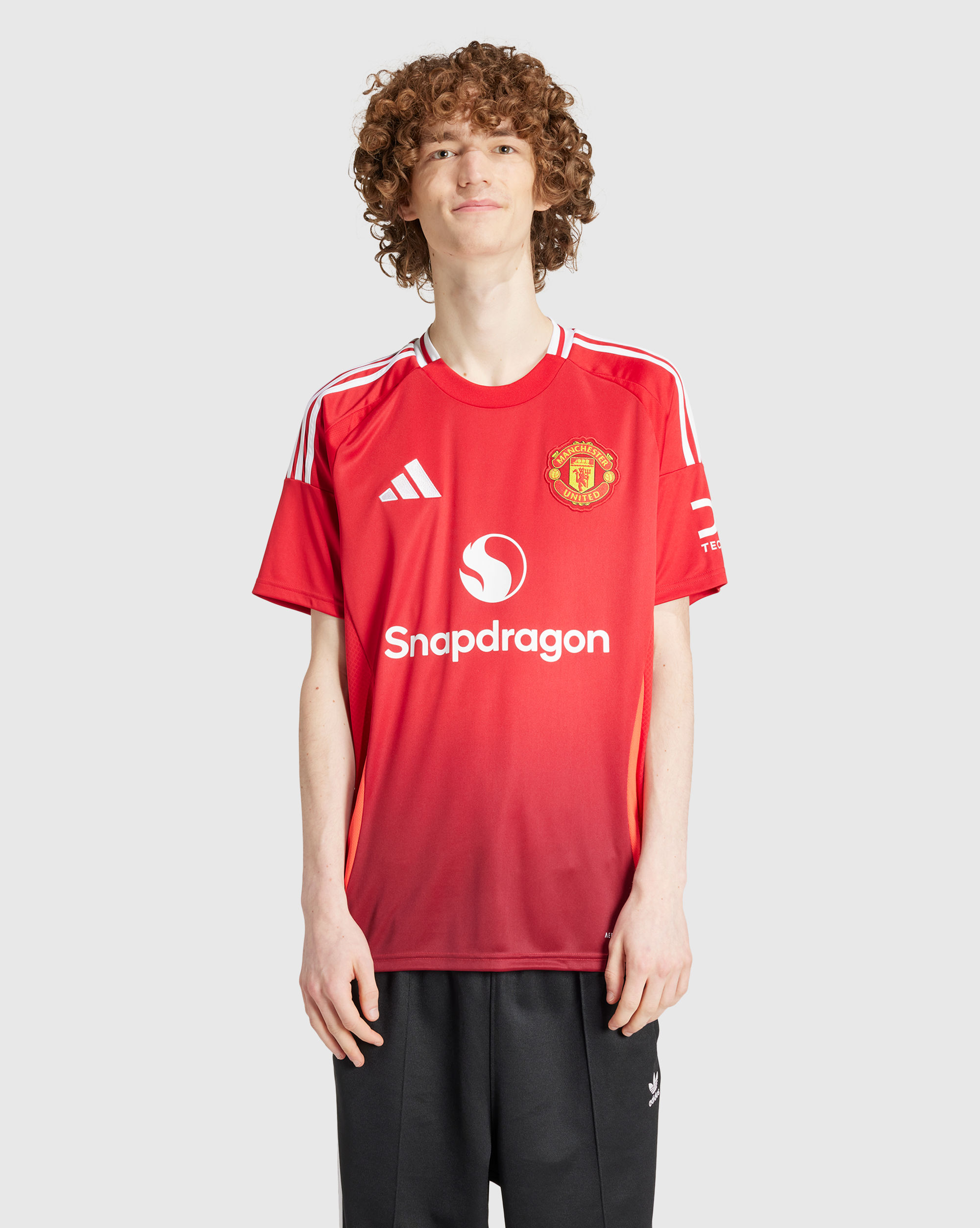 Maglia Home 24/25 Manchester United FC Nero Uomo