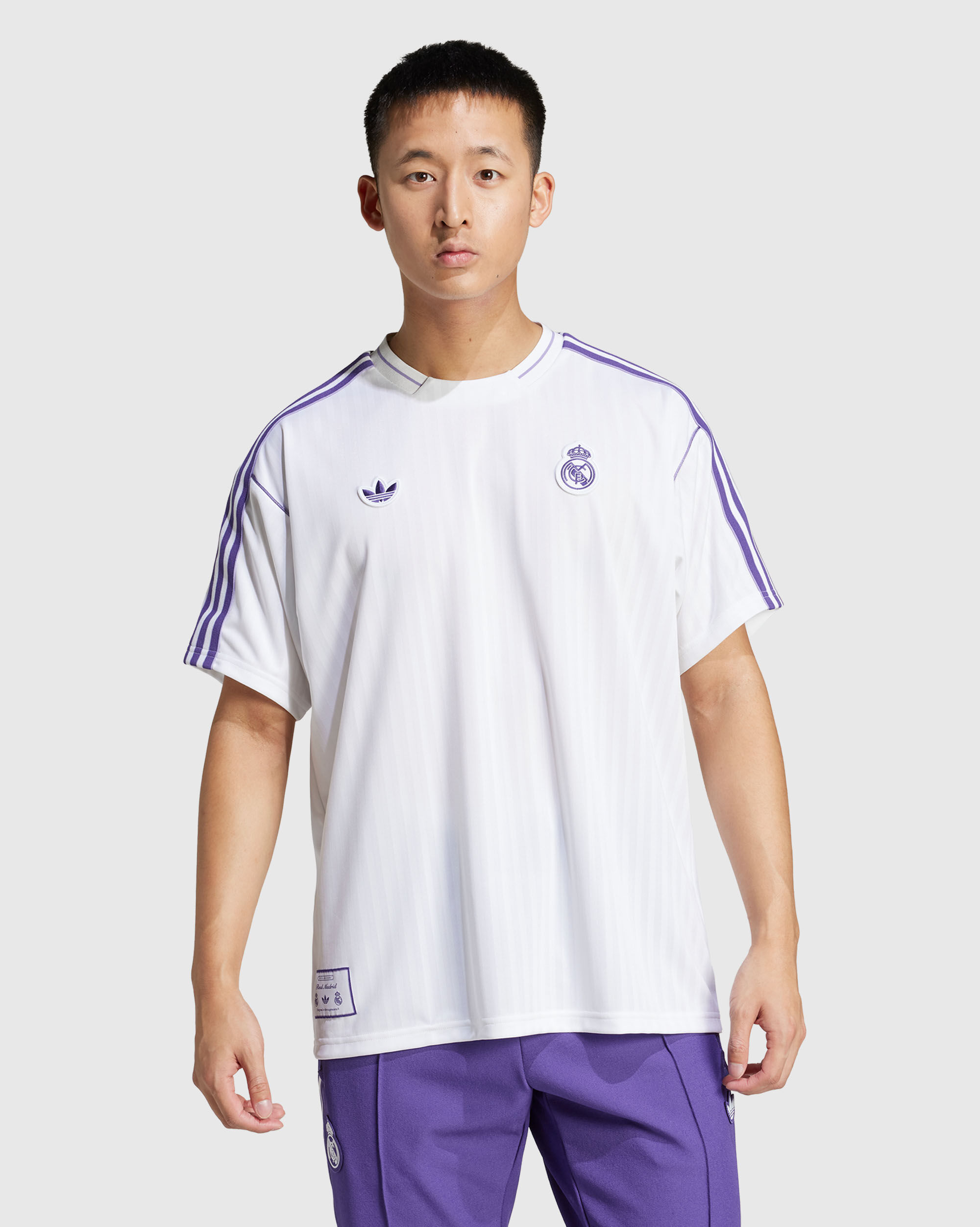 Maglia Terrace Icons Real Madrid (Neutral) Bianco Uomo