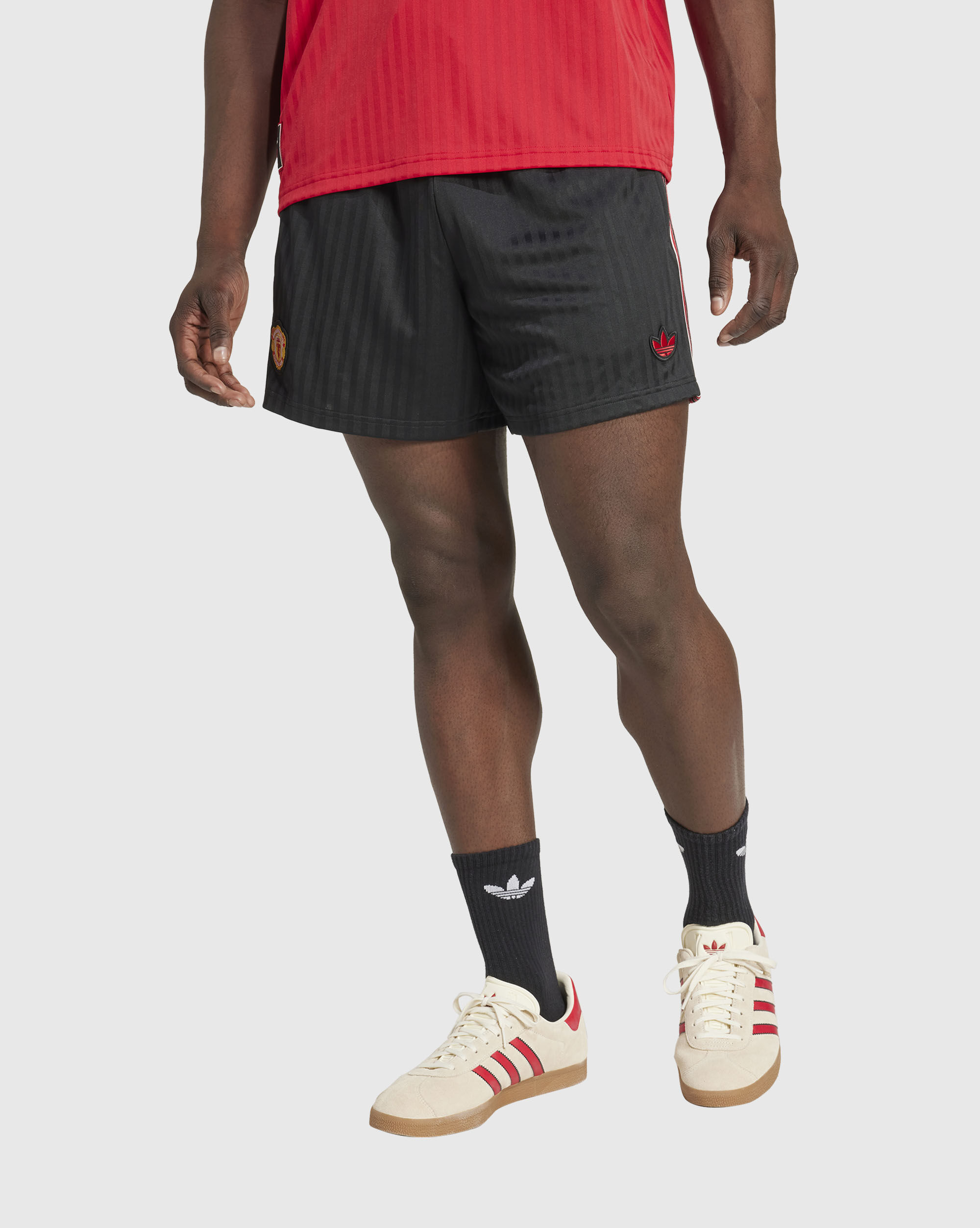 Short Terrace Icons Manchester United FC Nero Uomo