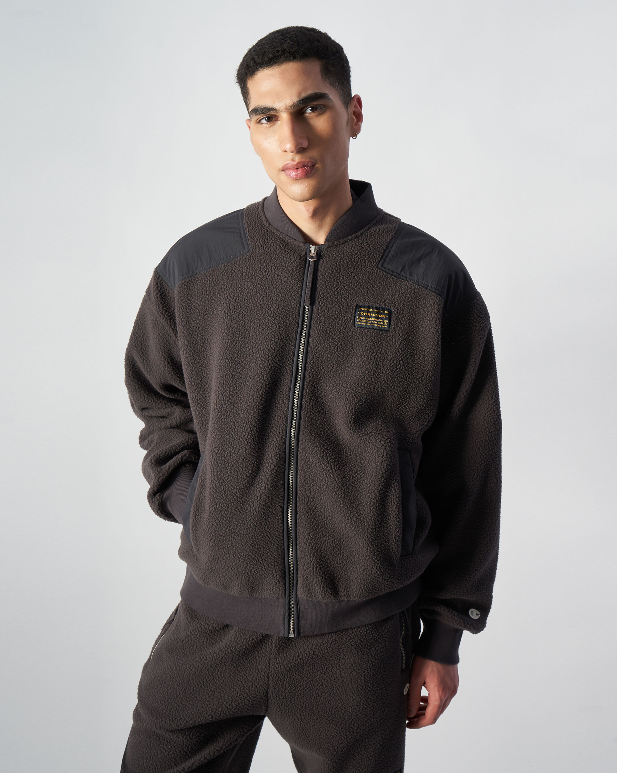 Giacca Bomber Surplus e Utility Nero Uomo