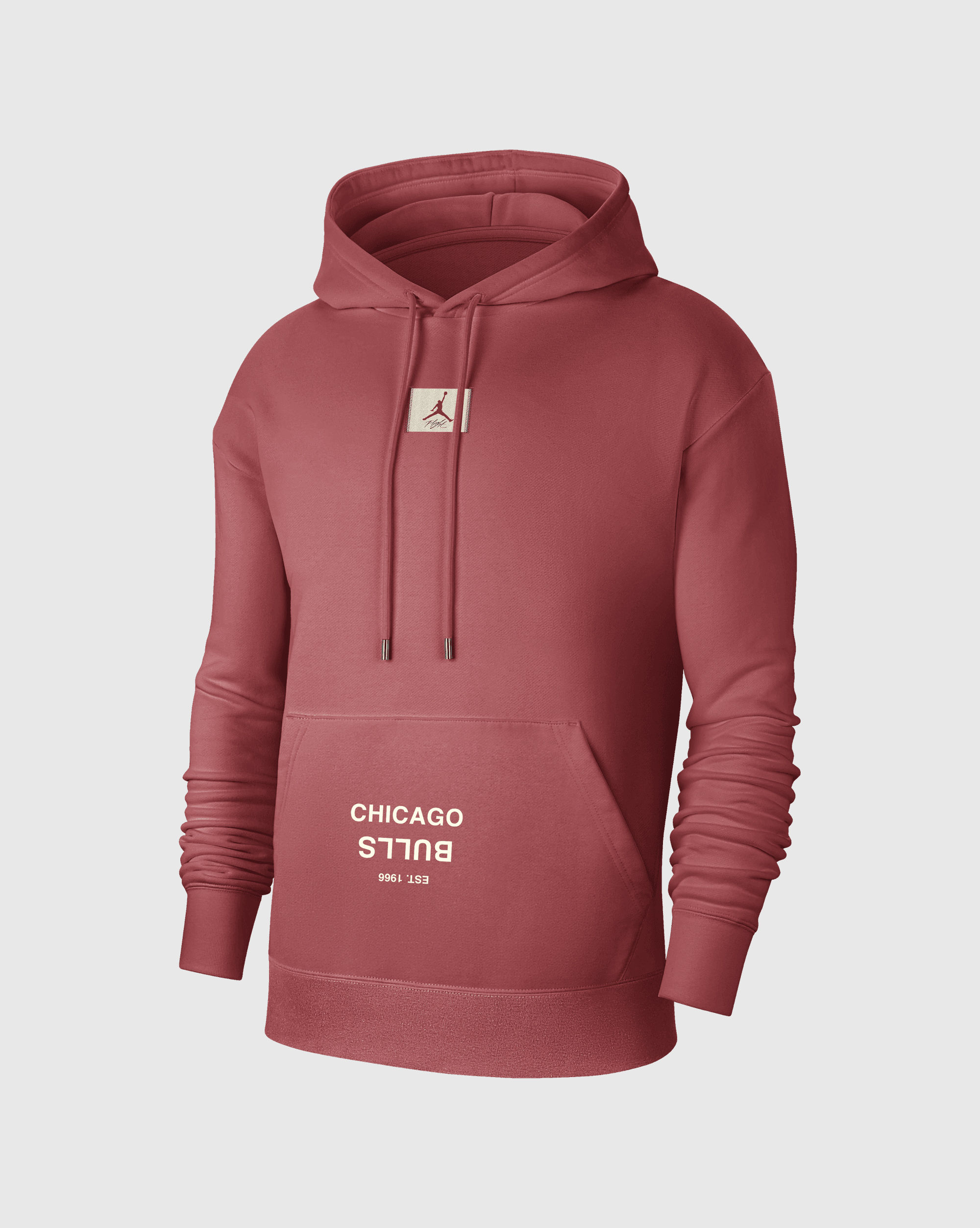 Felpa Chicago Bulls Canyon Rust Rosso Uomo