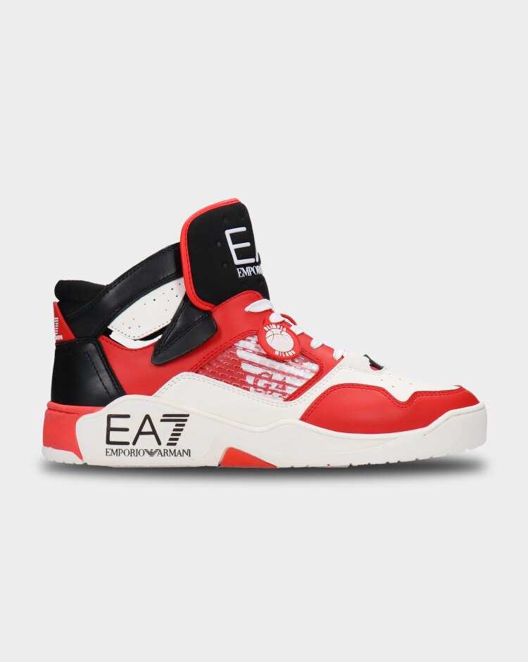 Emporio Armani EA7 New Basket Mid Nero Uomo