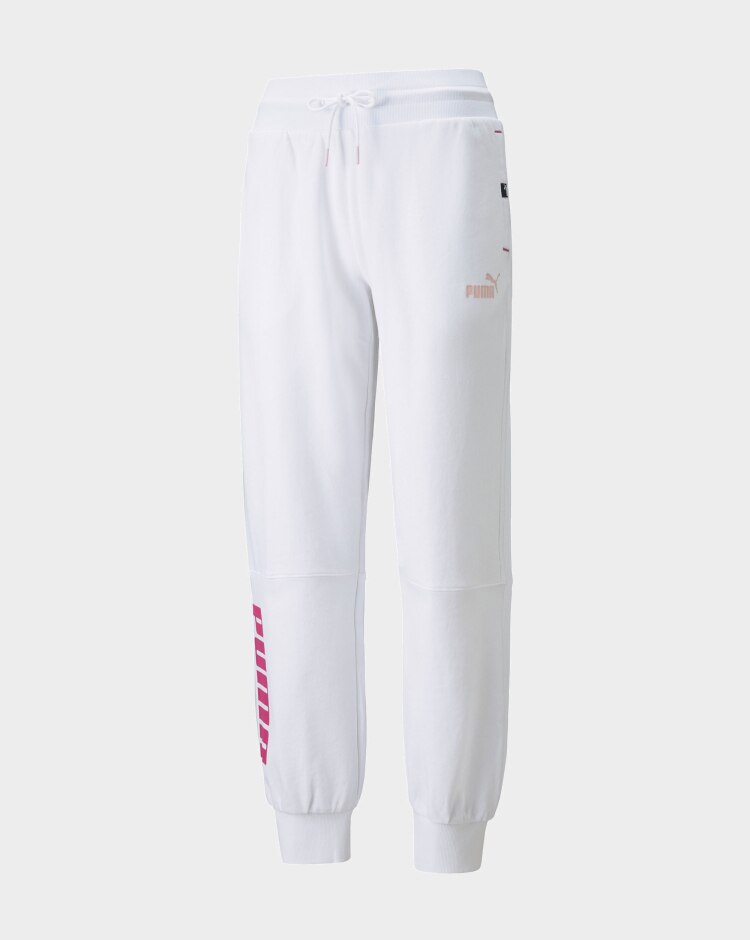 Puma Pantaloni colorblock Bianco Donna