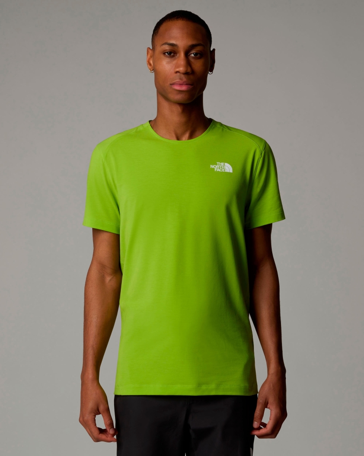 T-Shirt Lightning Alpine Verde Uomo