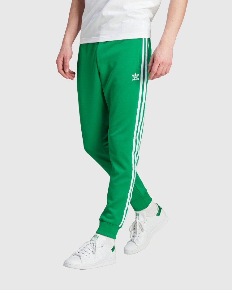 Pantaloni Track Adicolor Classics SST Verde Uomo