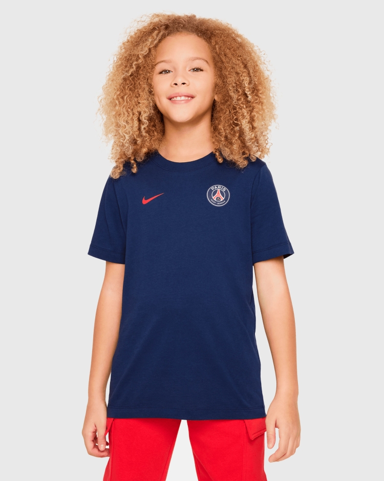 Nike T-Shirt Paris Saint-Germain Numero 10 Blu Bambino