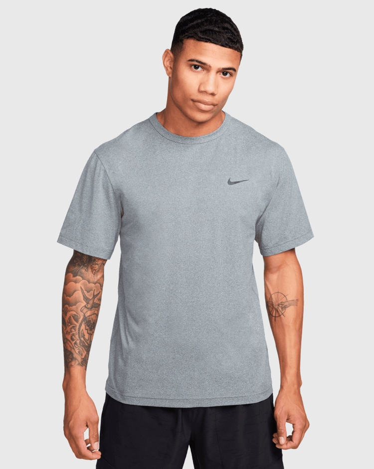 Nike T-Shirt Hyverse Dri-FIT Grigio Uomo