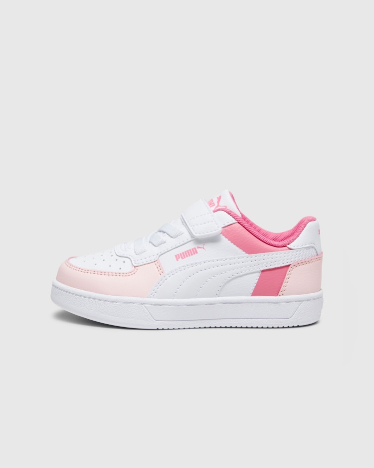 Puma Caven 2.0 Block Ac+ Bianco Bambina