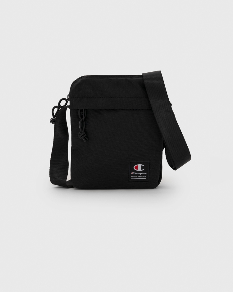 Champion Borsa Tracolla Piccola Con Tasca Nero