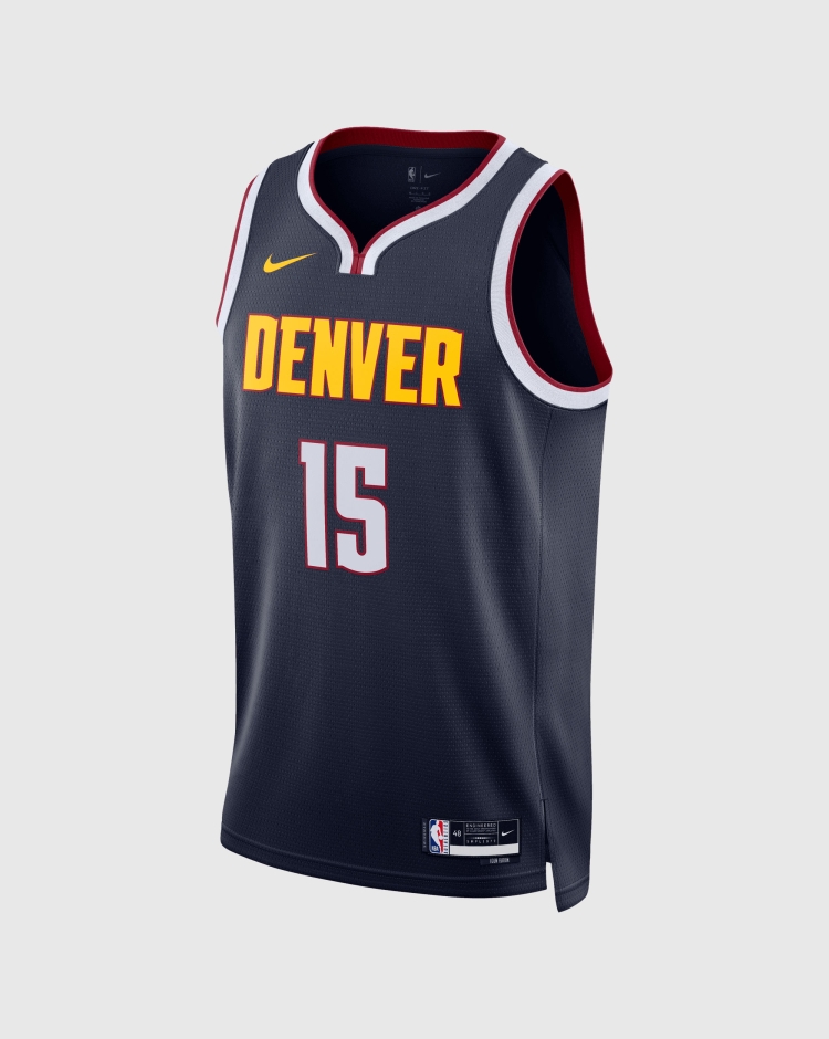 Nike NBA Canotta Denver Nuggets Icon Edition 2022/23 Jokic Nikola Blu Uomo