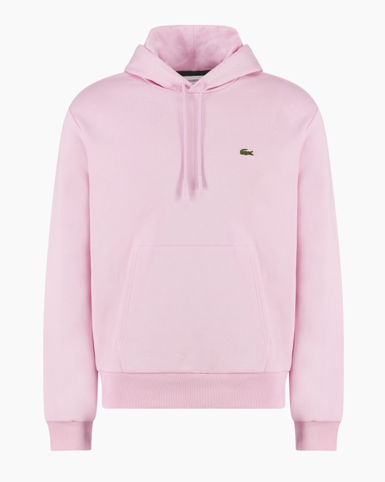 Lacoste Felpa con Cappuccio Basic Rosa Uomo