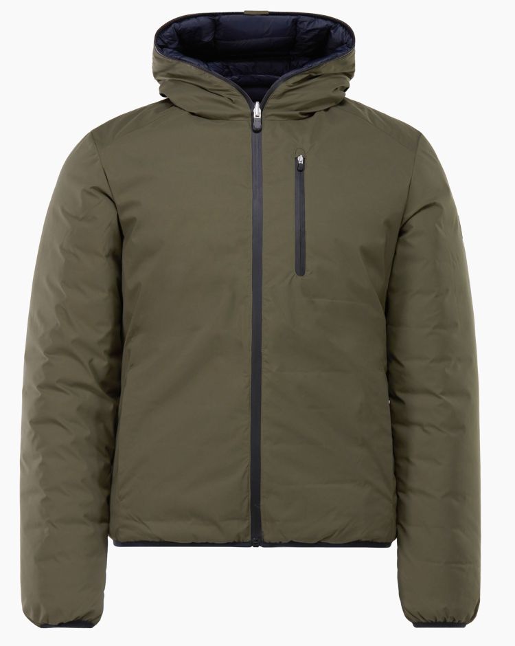 Save The Duck Giacca Ezra Soft Shell Reversibile Verde Uomo