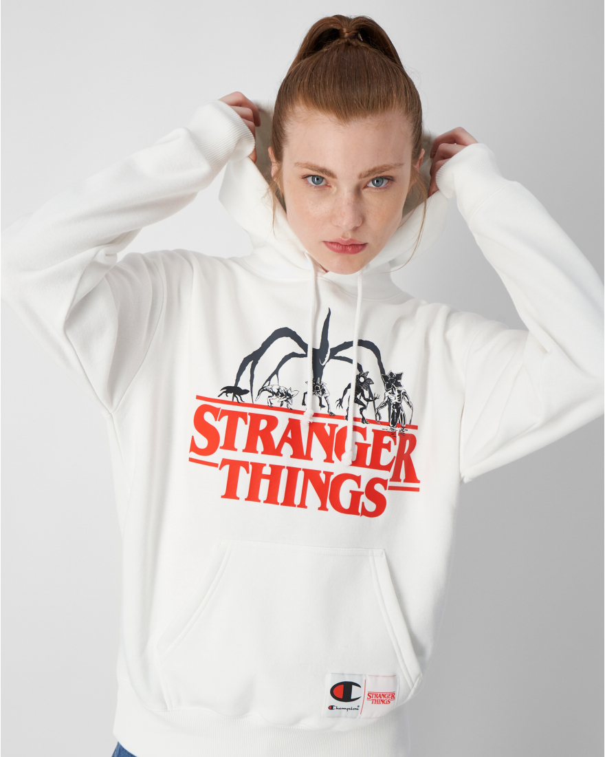 Hoodie Tourism Levis Felpa Uomo Champion X Stranger Things