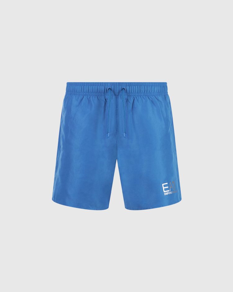 Emporio Armani EA7 Woven Boxer Blu Uomo