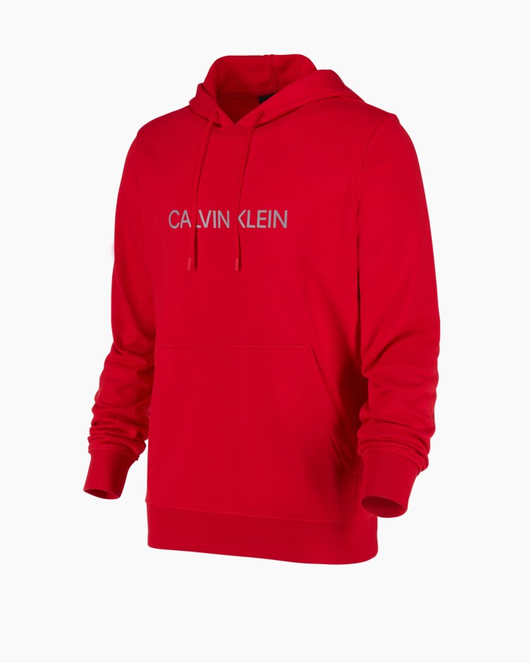 Calvin Klein Pw Hoodie Rosso Uomo