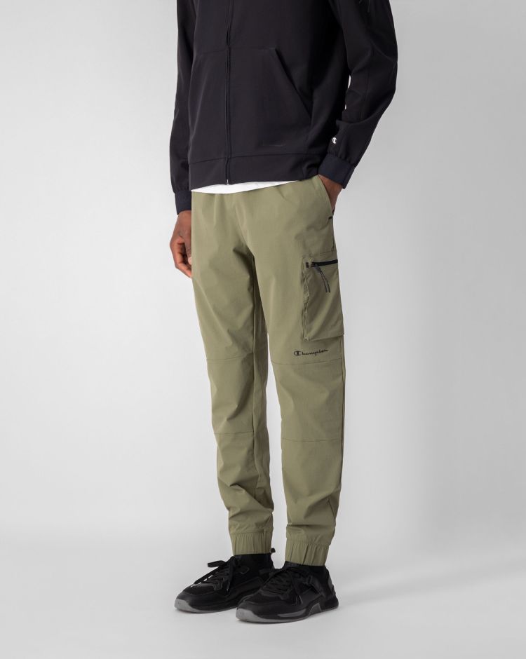 Champion Pantaloni Cargo, Dettagli In Materiale Riflettente Grigio Uomo
