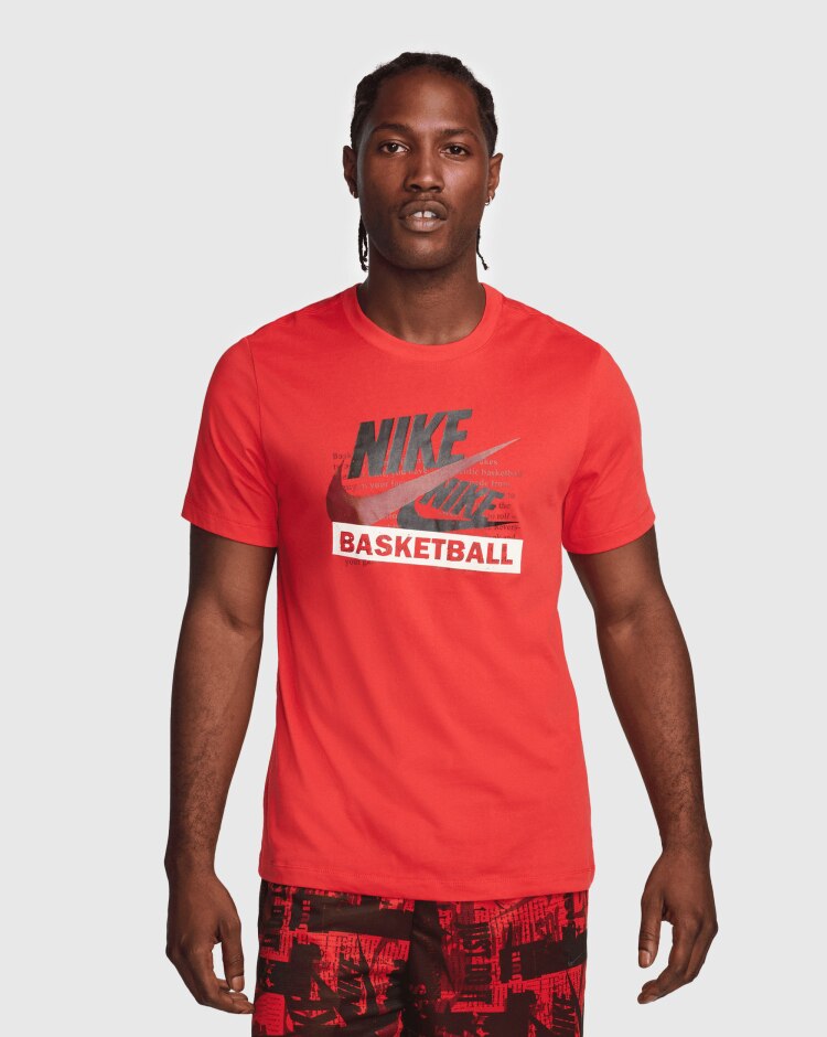 Nike T-Shirt Dri-FIT Rosso Uomo