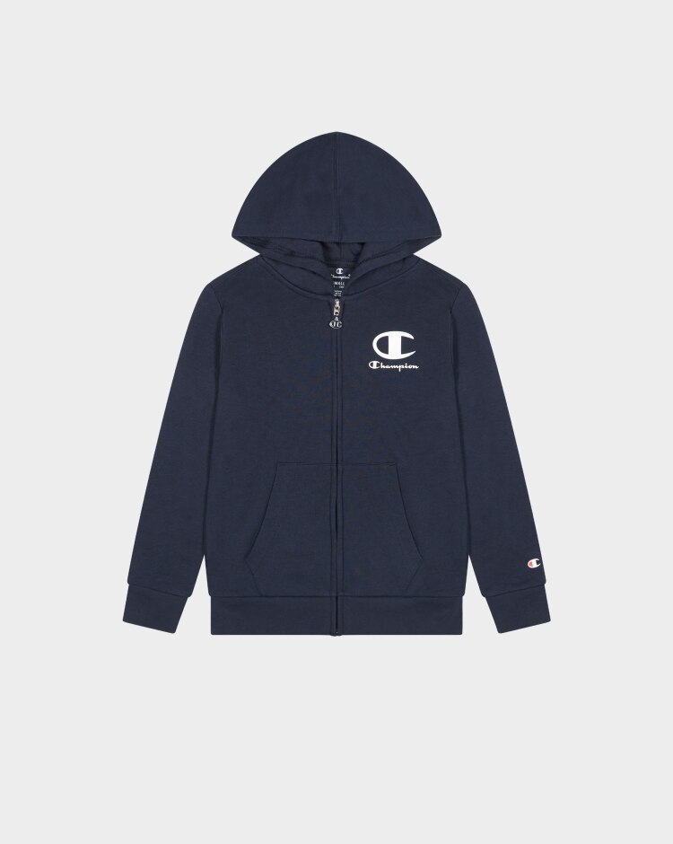 Champion Felpa Full Zip Sweetshirt Blu Bambino