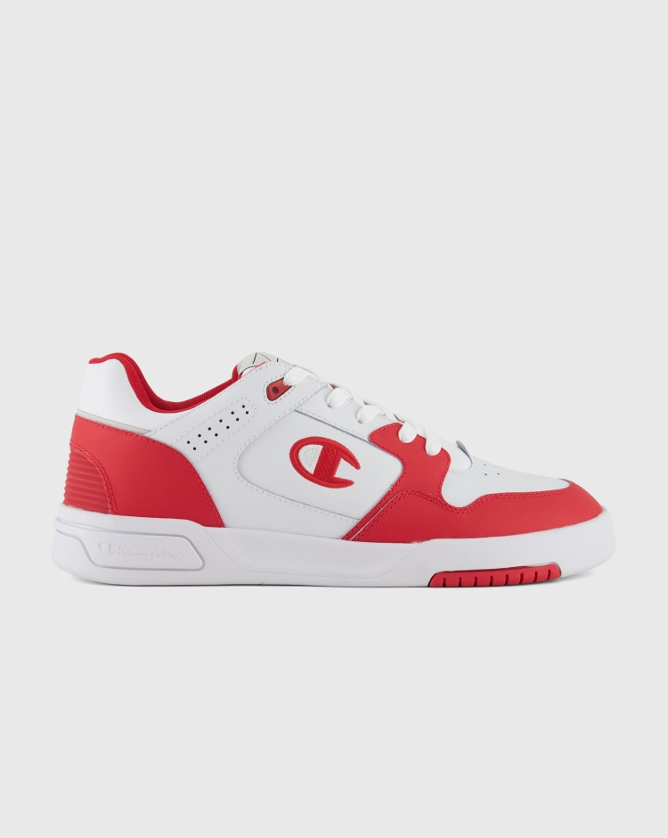 Champion Z80 Low Bianco E Rosso Uomo