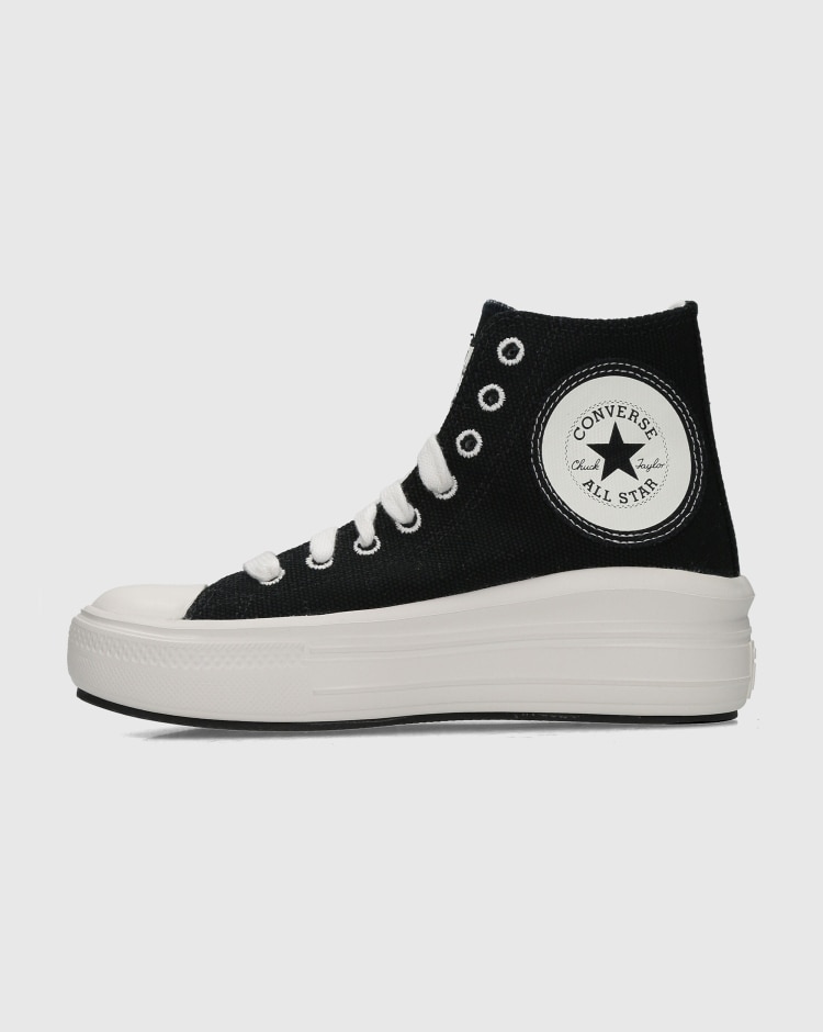 Converse Chuck Taylor All Star Move Platform Hi Nero Donna