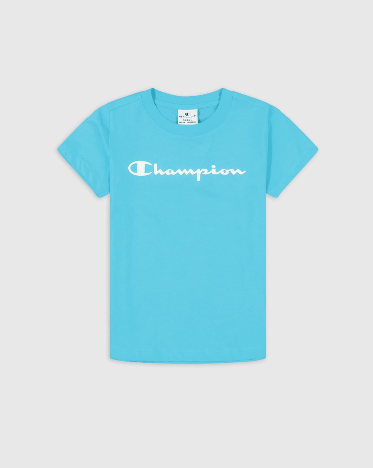 Champion T-shirt Con Logo Champion - Bambina
 Blu Bambina