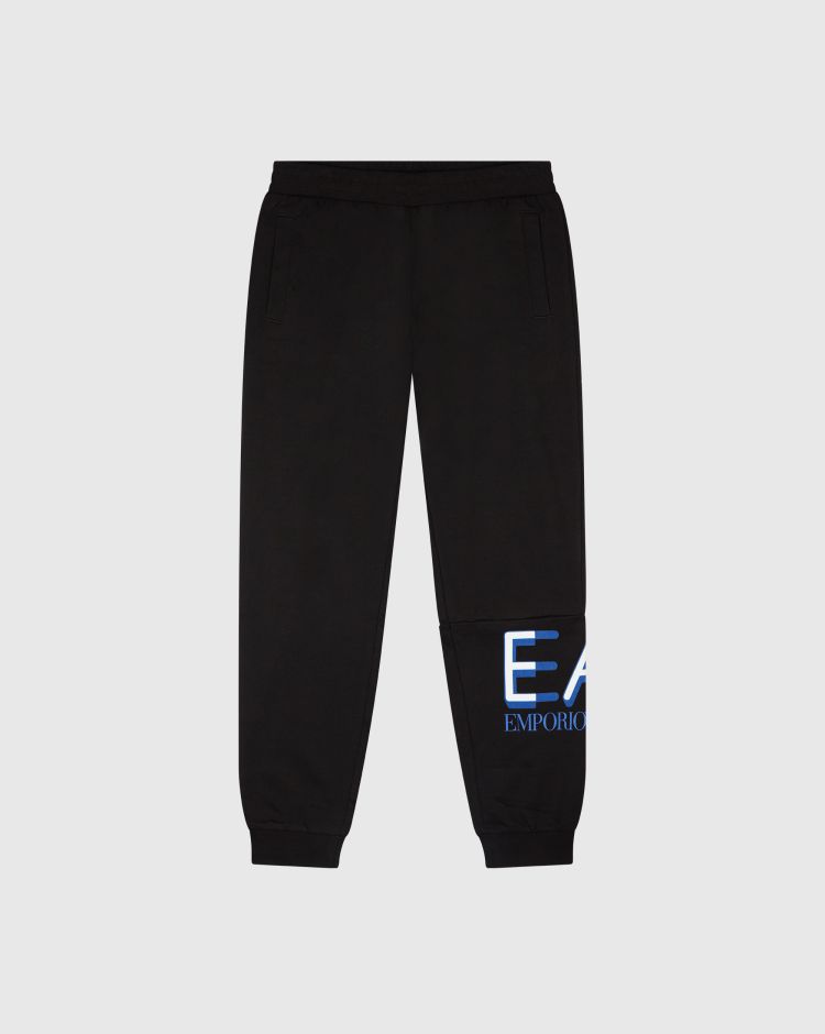 Emporio Armani EA7 Pantaloni Train Logo Series Nero Bambino