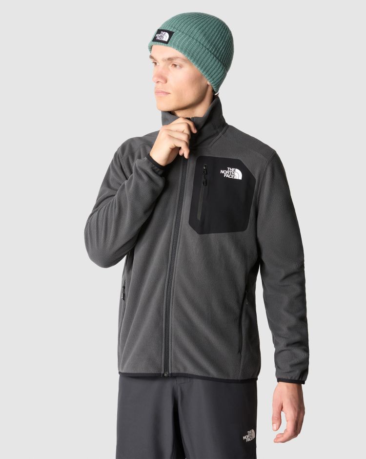 The North Face Felpa Pile Experite Grid Fleece Nero Uomo