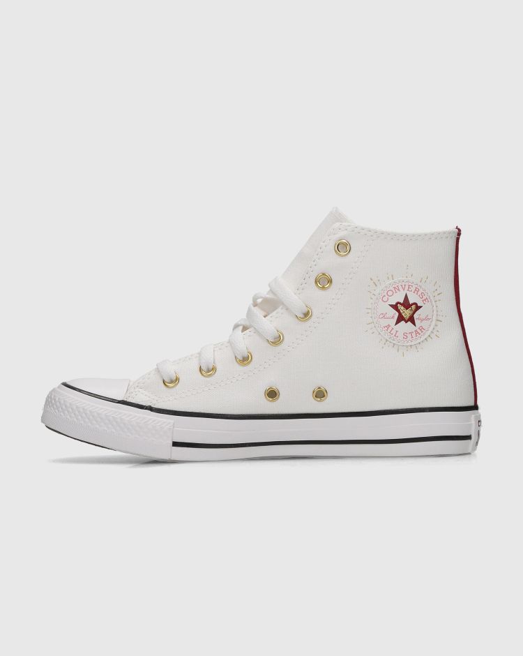 Converse Chuck Taylor All Star Hi Bianco Bambina