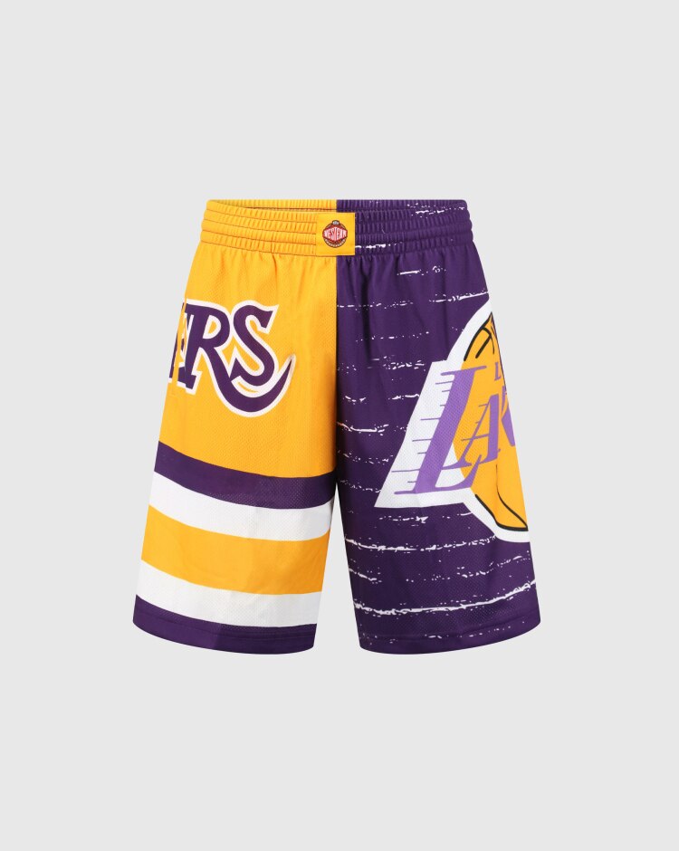 Mitchell&Ness NBA Jumbotron 3.0 Shorts Los Angeles Lakers Uomo