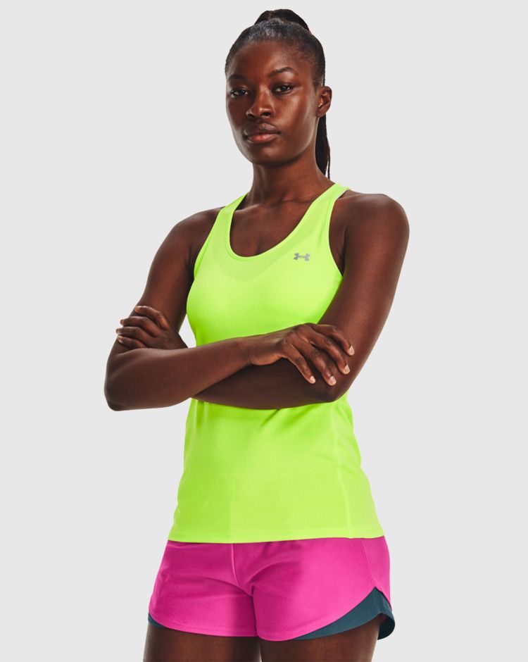 Under Armour Canotta HeatGear® Armour Racer Giallo Donna