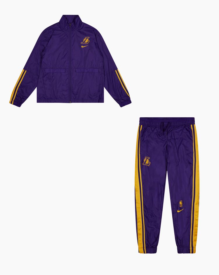 Nike NBA Tuta Courtside Set Viola Bambino
