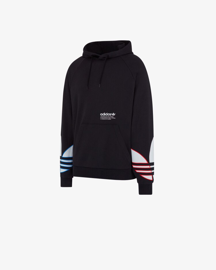 Adidas Originals Felpa Adicolor Tricolor Trefoil Uomo