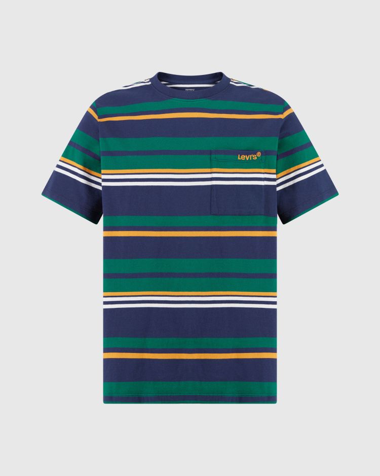 Levi's T-Shirt Pocket Rlx Blu Uomo