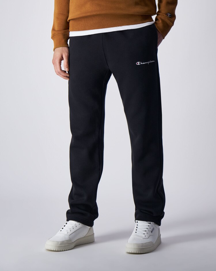 Champion Pantaloni Authentic Comfort Fit Mini Logo Nero Uomo