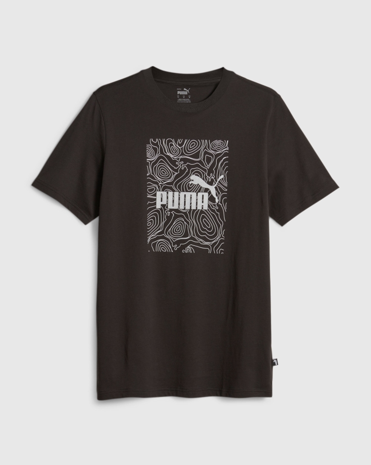 Puma T-shirt Graphics Reflective Nero Uomo